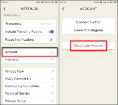 How to deactivate instagram accounts. How To Delete Your Clubhouse Account In 2021 Guide Beebom