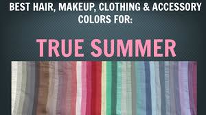 summer color palette best hair makeup