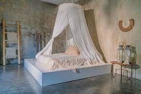 Organic Cotton Bed Canopy For Double