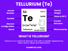 tellurium exles