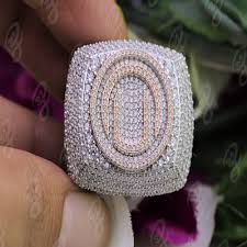 men s hip hop iced out ring