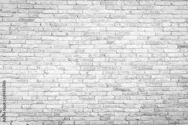 Old White Brick Wall Texture Background