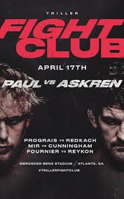The main card will begin at 9 pm et/6 pm pt and in addition to the fights, there will be live musical performances from the likes of the black keys. Triller Fight Club Jake Paul Vs Ben Askren Official Ppv Replay Fite