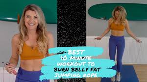workout to lose belly fat jumping rope
