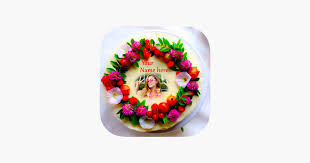 name picture on birthday cake on the