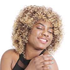 For natural highlights, mix pure lemon juice and water in a spray bottle and coat hair. Zm 16inches Long Afro Kinky Curly Wigs For Black Women Blonde Mixed Brown Synthetic Wigs African Hairstyle Heat Resistant T27 33 Synthetic None Lace Wigs Aliexpress