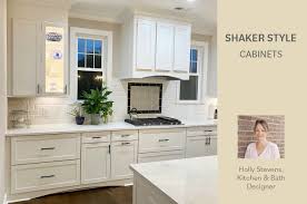 shaker style cabinets home builders