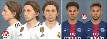 Pro evolution soccer 2017 platform : Pes 2017 Modric And Neymar Jr Fifa19 Versions By Wer Facemaker