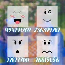 Aesthetic hats hair and face accessory code for bloxburg and more part 2 iirees youtube in 2020 coding roblox roblox pictures / find the latest roblox promo codes list here for january 2021. Aesthetic Face S Bloxburg Decal Codes Custom Decals Free Gift Cards Online