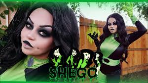 shego from kim possible cosplay makeup