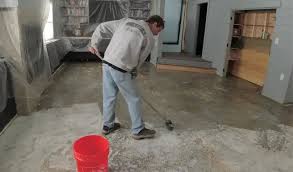 how to use self leveling concrete