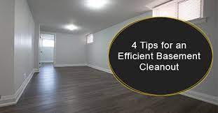 Tips For An Efficient Basement Cleanout