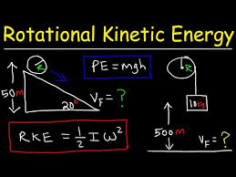 Rotational Kinetic Energy And Moment Of