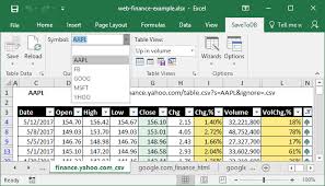 Kb Historical Prices From Yahoo Finance To Excel