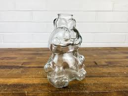 Garfield Clear Glass Bank Piggy Bank