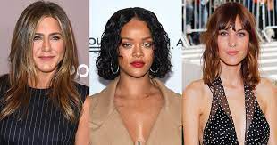 Women with oval faces can easily play with all sorts of different textures and styles, and their symmetrical features can easily work with various hair partings without looking out of balance. 20 Flattering Haircuts For Oval Faces Purewow