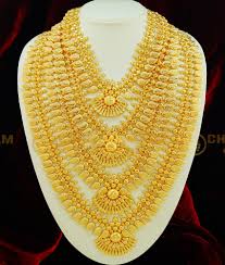 gold design mango design long haram