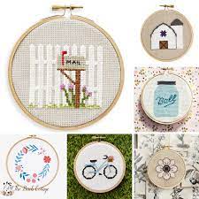 Collection of free counted cross stitch patterns (printable). Where To Find Free Cross Stitch Patterns The Birch Cottage