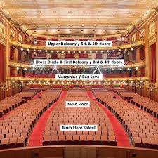 Seating Chart Opera Of Chicago