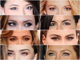 diffe types of eye shapes which