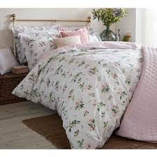 clementine pink fl bed linen a
