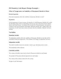 Chemistry Lab Reports Pdf Formal Report Template Discussion Example