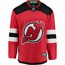 New Jersey Devils Fanatics Breakaway Adult Hockey Jersey