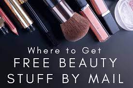 where to get free beauty stuff by mail