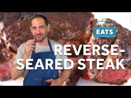 how to reverse sear a steak serious