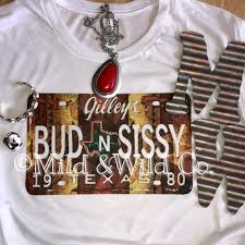 Aztec Bud Sissy License Plate Exclusive Graphic Tee