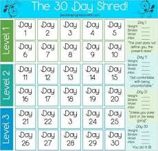 30 day fitness plan 11 exles