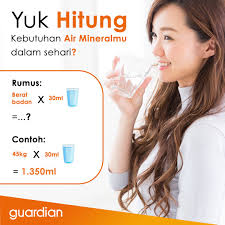 Setiap kali solat 600m1 air pelu diminum. Guardian Indonesia No Twitter Karena Kandungan Di Dalam Tubuh Manusia Itu Mengandung Lebih Dari 50 Kadar Air Yuk Penuhi Setiap Hari Tapi Sudahkah Kamu Tahu Berapa Banyak Kadar Air Yang Harus Dikonsumsi