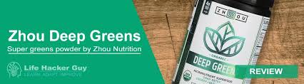 zhou nutrition deep greens review