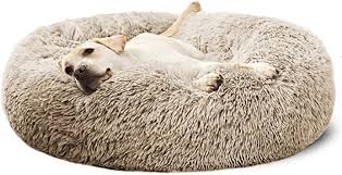 Get it tomorrow, jun 16. Anwa Dog Beds Calming Donut Cuddler Puppy Dog Beds Large Dogs Indoor Dog Calming Beds Large 30 Amazon Co Uk Pet Supplies