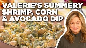 summery shrimp corn and avocado dip