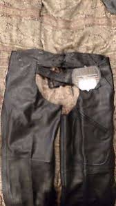 Details About Milwaukee Leather Mens Premium 3 Pocket Chaps W Thigh Patch Pocket Black Ml1766