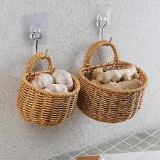 Wall Hanging Baskets Bathroom Kitchen