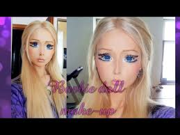ukrainian model barbie doll makeup