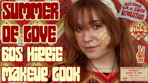 hippie makeup tutorial summer of love