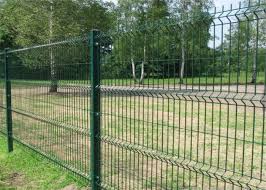Green Pvc Coated Welded Wire Mesh Fence