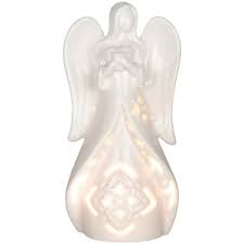 angel figurine light memorial gifts