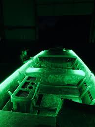 Green Led Loading Lights Boat Navigation Duck Boat Boat