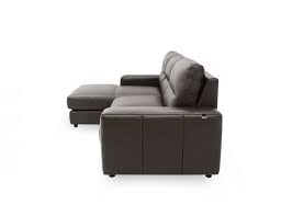 tres l shape leather sofa with high
