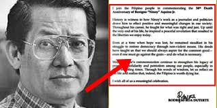 Ninoy aquino's assassination is the stuff of conspiracy theorist's wet dreams, almost at the same level of according to some historians during the marcos era, benigno aquino jr. Kris Aquino Thanks Palace For Recognizing Her Late Father Ninoy Aquino Jr S Death Anniv