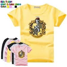 Details About Harry Potter School Hufflepuff Badger Kids Childs T Shirt Girls Boys Graphic Tee