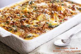 Cheesy ham and potato casserole is also one of the easiest meals to make, and only takes a few minutes to get. New Potato Ham And Broccoli Cheese Casserole Melissassouthernstylekitchen Com