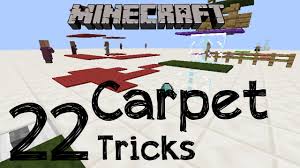 minecraft 22 carpet tricks you