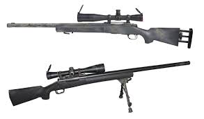 To cycle the action, you move a lever down and forward then back to the closed position. Sniper Rifle Wikipedia