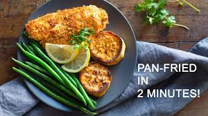 pan fried sole fillet 2 minute dinner