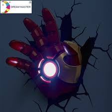 Led Night Light Hulk Iron Man